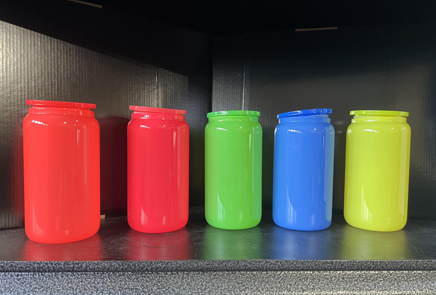 Neon Glass Cup